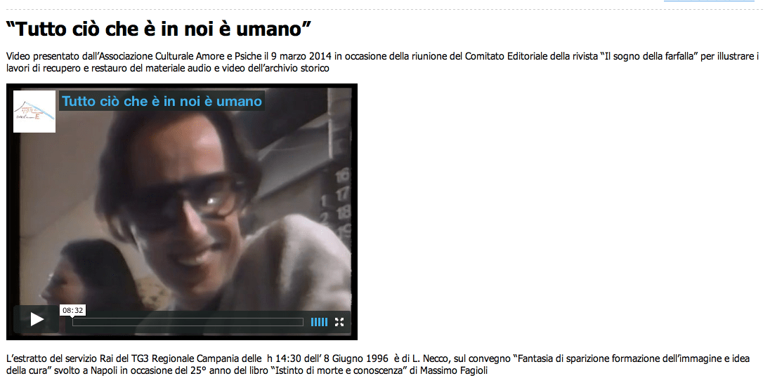 tutto ciò ch ein noi è umano