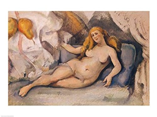 Cezanne -nudo femminile su divano