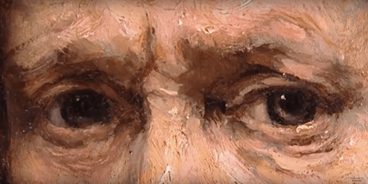 La pennellata di Rembrandt che non ricorre al disegno